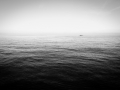 Into the blue in black and white