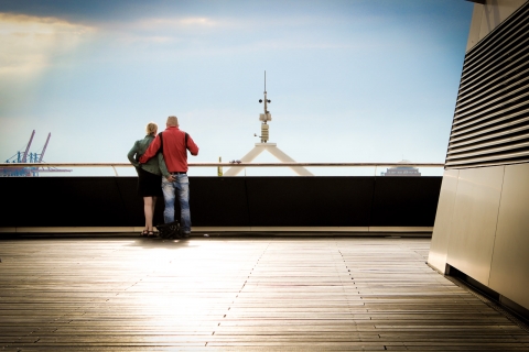 HAMBURG, Two with a view